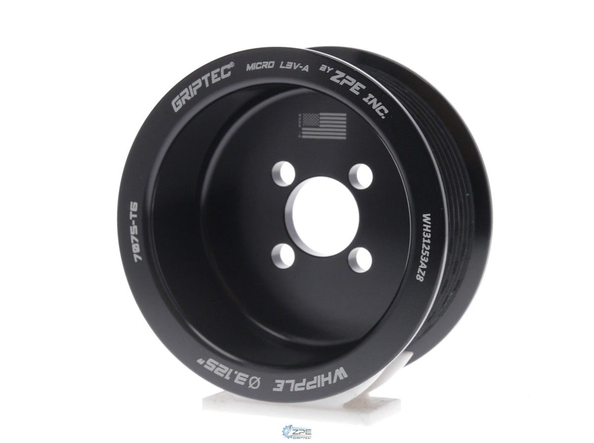 ZPE GripTec® Whipple Standard 8 Rib Supercharger Pulley