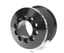 2.50" 8 Rib ZPE GripTec® 2pc MKII LSA L2V Black Pulley Only