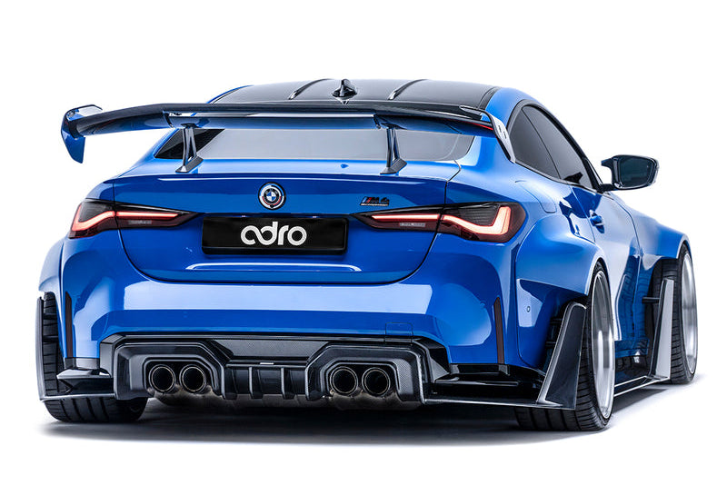 ADRO G82 M4 AT-R3 Carbon Swan Neck Wing - V1