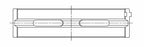 ACL VW 2.0L TSI/TFSI EA888 4cyl 0.25 Oversized High Performance Main Bearing Set (view 3)