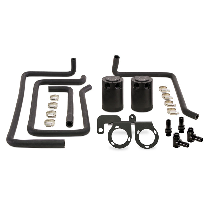 Mishimoto 09+ Nissan 370Z Direct Fit Baffled Oil Catch Can - Black Main image