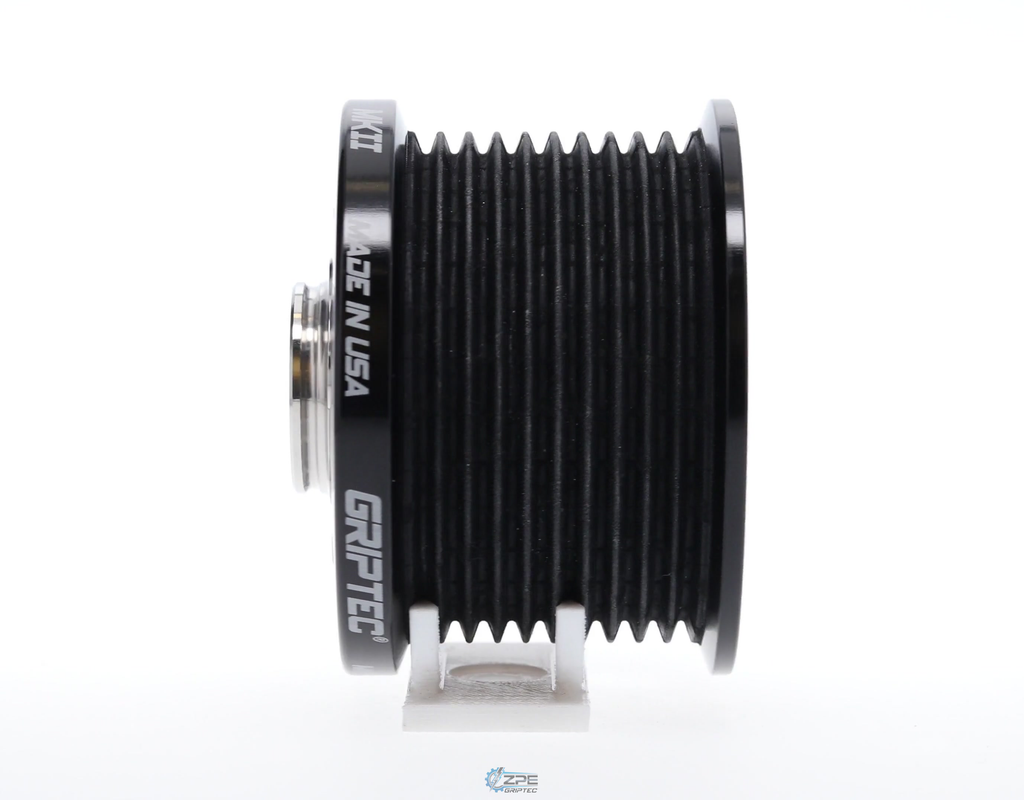ZPE GripTec® 2pc MKII LSA 10 Rib Black Supercharger Pulley