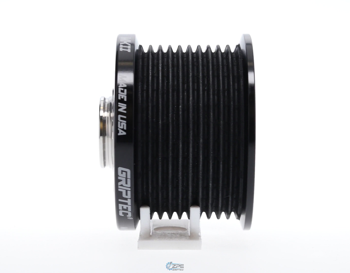 ZPE GripTec® 2pc MKII LSA 10 Rib Black Supercharger Pulley