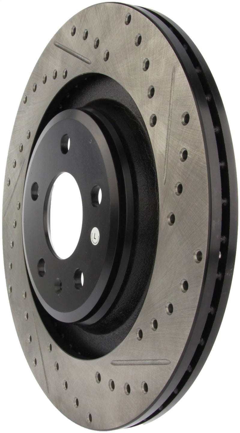 StopTech Slotted & Drilled Sport Brake Rotor (view 4)