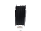 3.125" 8 Rib ZPE GripTec® Whipple Cobra L3 Black Pulley