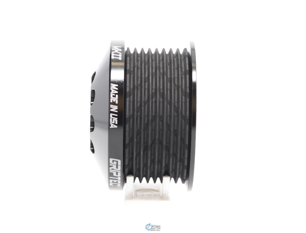 2.70" 8 Rib ZPE GripTec® 2pc MKII LT4 L2V Black Pulley Only
