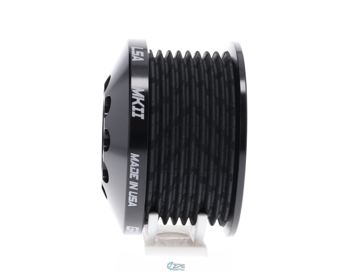 2.60" 8 Rib ZPE GripTec® 2pc MKII LSA L2V Black Pulley Only