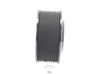4.00" 10 Rib ZPE GripTec® 2pc ProCharger Offset L3 Black Pulley Only