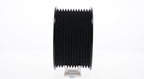 3.125" 12 Rib ZPE GripTec® Whipple 5 Bolt L3V-A Black Pulley Only