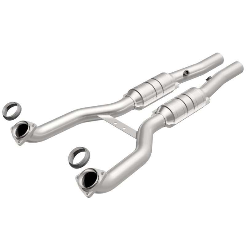 MagnaFlow Direct Fit Catalytic Converter 97-03 Corvette Driver Side-Passenger Side Main image