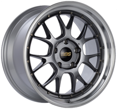 BBS LM-R 19x9 5x112 ET44 Diamond Black Wheel -82mm PFS/Clip Required