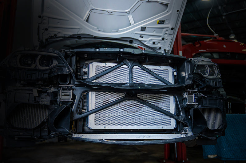 CSF 2014+ BMW M3/M4 (F8X) Front Mount Heat Exchanger w/Rock Guard (view 2)