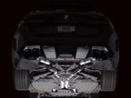 AWE Tuning BMW G90/G99 M5 Track Edition Cat-Back Exhaust - Diamond Black Tips (view 2)