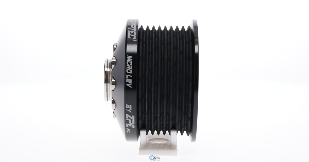 2.65" 8 Rib ZPE GripTec® 2pc MKII LSA L2V Black Pulley & Hub Kit
