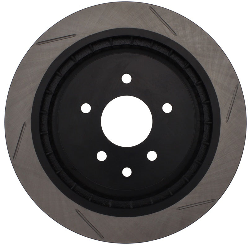 StopTech Power Slot Nissan 370z / Infiniti G37 SportStop Slotted Rear Left Rotor Main image