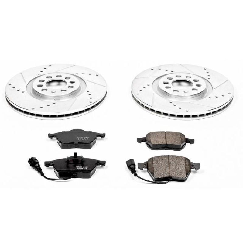 Power Stop 99-06 Audi TT Front Z23 Evolution Sport Brake Kit Main image