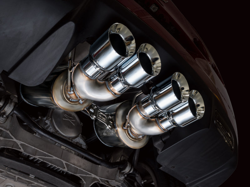 AWE Tuning 09-13 Chevrolet Corvette 6.2L Touring Edition Axle-Back Exhaust w/ Chrome Silver Tips (view 2)