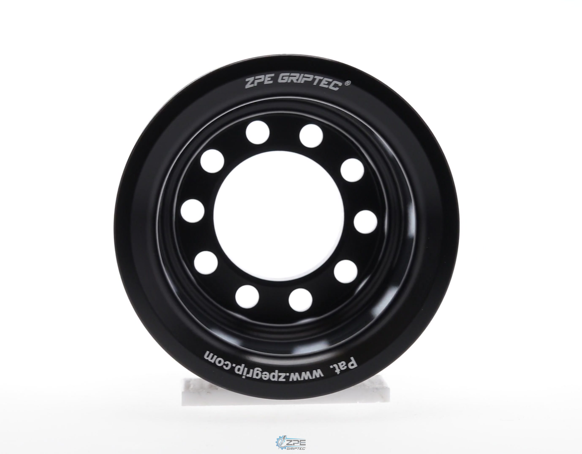 ZPE GripTec® 2pc MKII LSA 10 Rib Black Supercharger Pulley