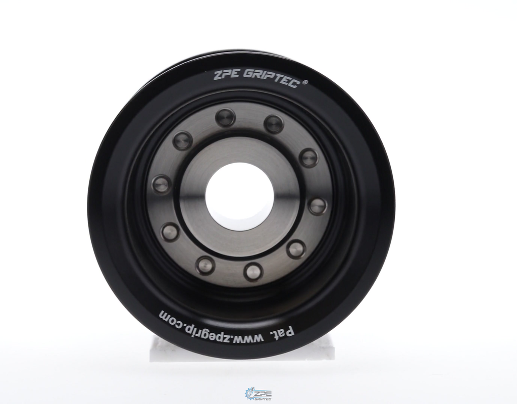 ZPE GripTec® 2pc MKII LSA 10 Rib Black Supercharger Pulley
