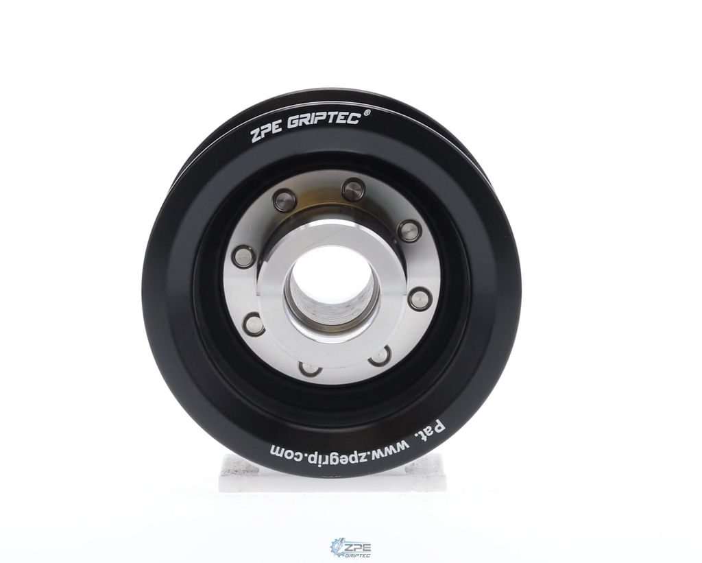 ZPE GripTec® 2pc 2020+ GT500 8 Rib Black Supercharger Pulley
