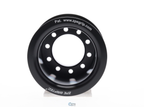 2.55" 11 Rib ZPE GripTec® 2pc LPE LS9 L2 Black Pulley Only