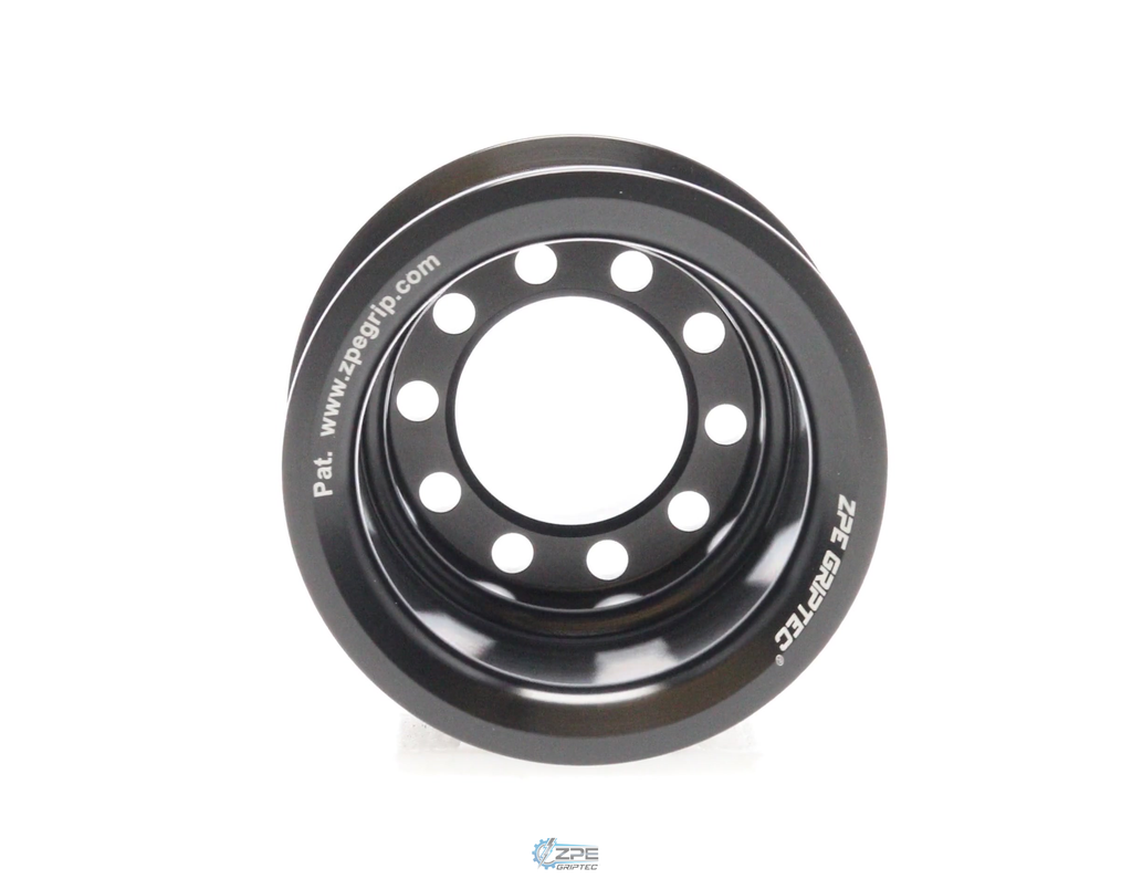 2.55" 8 Rib ZPE GripTec® 2pc MKII LSA L2V Black Pulley Only