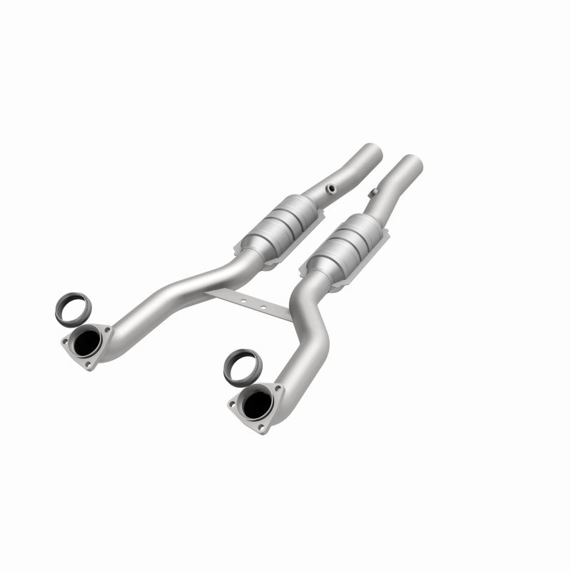 MagnaFlow Direct Fit Catalytic Converter 97-03 Corvette Driver Side-Passenger Side (view 4)