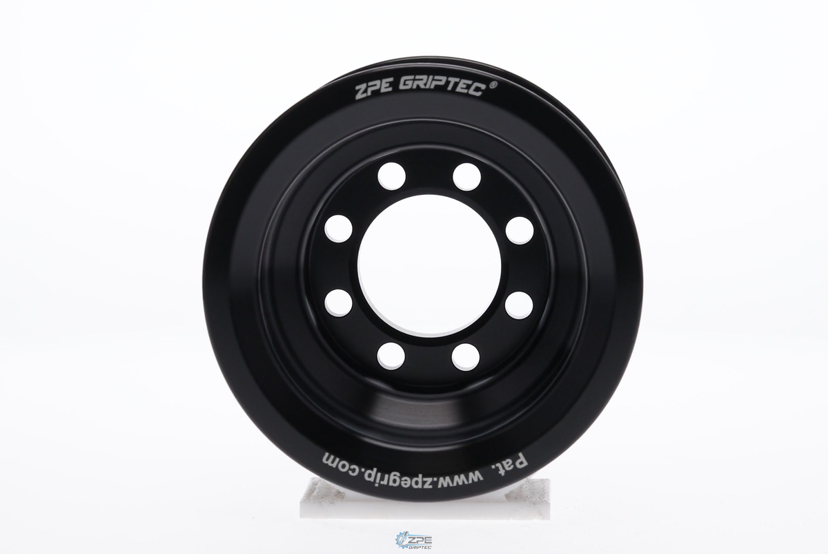 2.80" 8 Rib ZPE GripTec® 2pc 2020+ GT500 L3 Black Pulley Only
