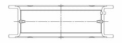 ACL Chevy V8 4.8/5.3/5.7/6.0L Race Series Standard Size Main Bearing Set - CT-1 Coated