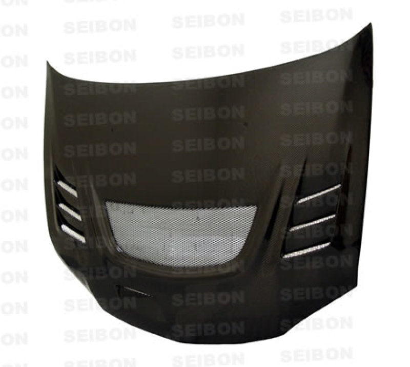 Seibon 03-07 Mitsubishi Evo 8 & 9 CW Carbon Fiber Hood Main image