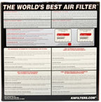 K&N 16-18 Porsche 718 Boxster H4-2.0L Drop In Air Filter (view 4)