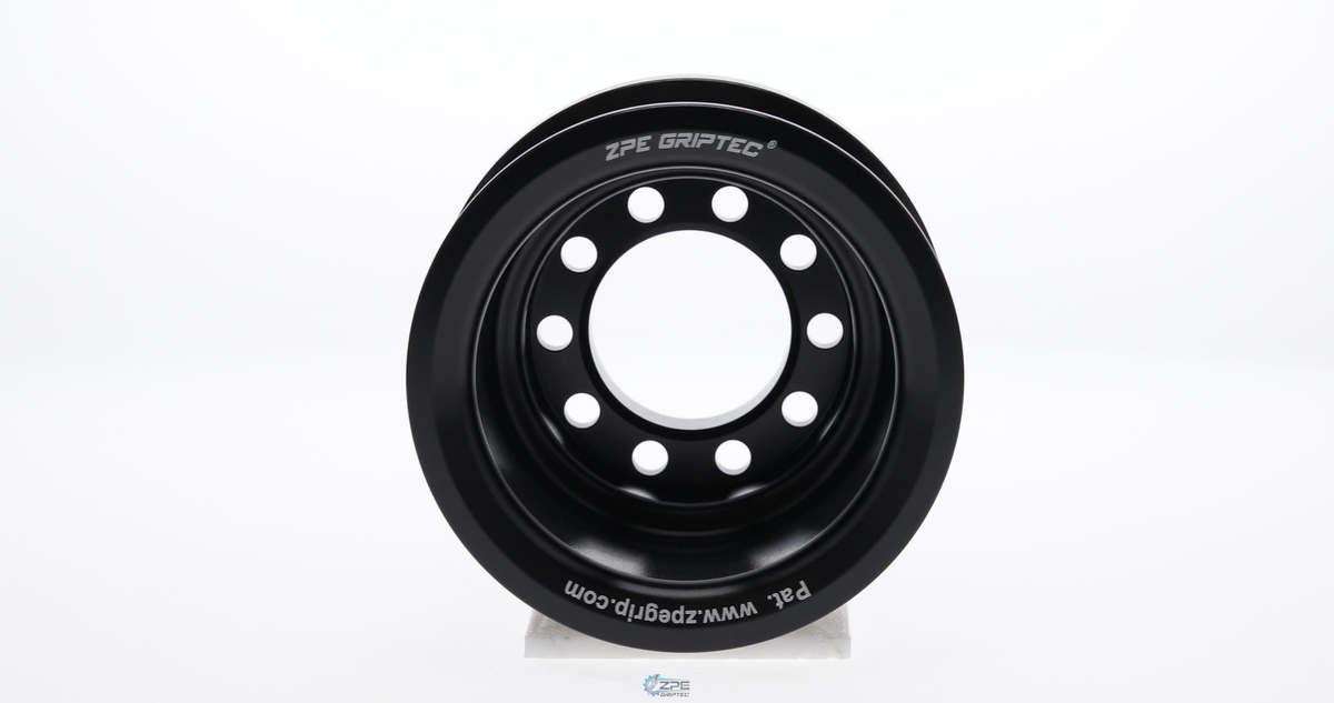 2.65" 8 Rib ZPE GripTec® 2pc MKII LSA L2V Black Pulley Only