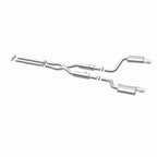MagnaFlow 11-12 Dodge Charger SRT-8 Hemi Dual Split Rear Exit Stainless Cat-Back Performance Exhaust (view 5)