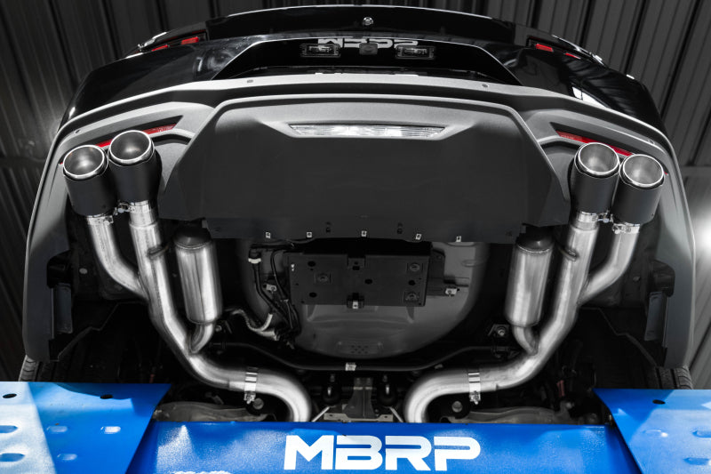 MBRP 2018+ Ford Mustang GT 5.0L Aluminized 3in Street to Race Conversion Kit (view 2)