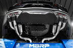 MBRP 2018+ Ford Mustang GT 5.0L Aluminized 3in Street to Race Conversion Kit (view 2)