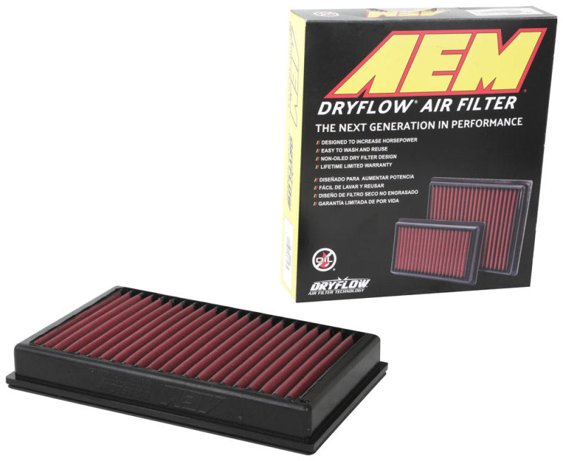 AEM 13-16 Audi A3 L4-1.8L DryFlow Air Filter (view 3)