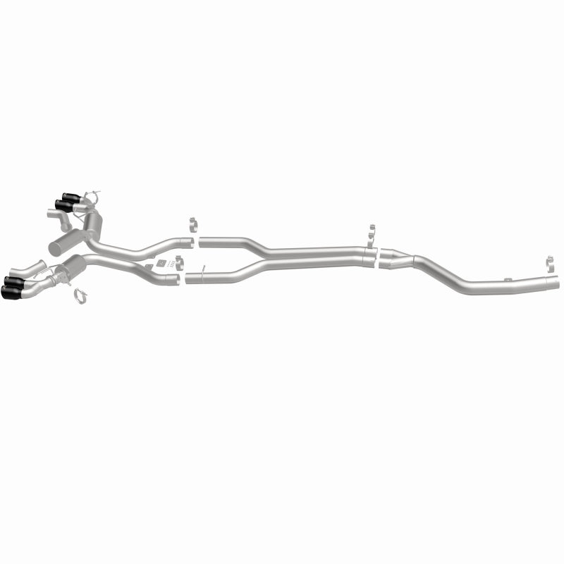 MagnaFlow BMW SPEQ Series Cat-Back Exhaust System Black Chrome (view 2)