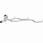 MagnaFlow BMW SPEQ Series Cat-Back Exhaust System Black Chrome (view 2)