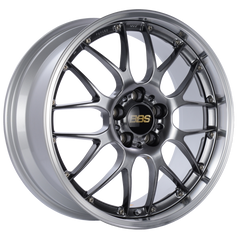 BBS RS-GT 18x8 5x130 ET50 CB71.6 Diamond Black Center Diamond Cut Lip Wheel