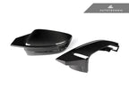 AutoTecknic G2X 3-Series / 4-Series M-Inspired Dry Carbon Mirror Cover Set - V2