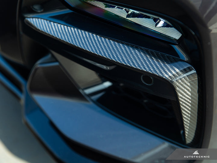 AutoTecknic G01 X3 / G02 X4 M40i Pre-LCI Carbon Front Bumper Trim Set
