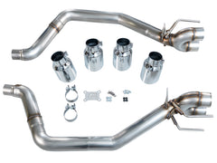 AWE Tuning 09-13 Chevrolet Corvette 6.2L Track Edition Axle-Back Exhaust w/ Chrome Silver Tips