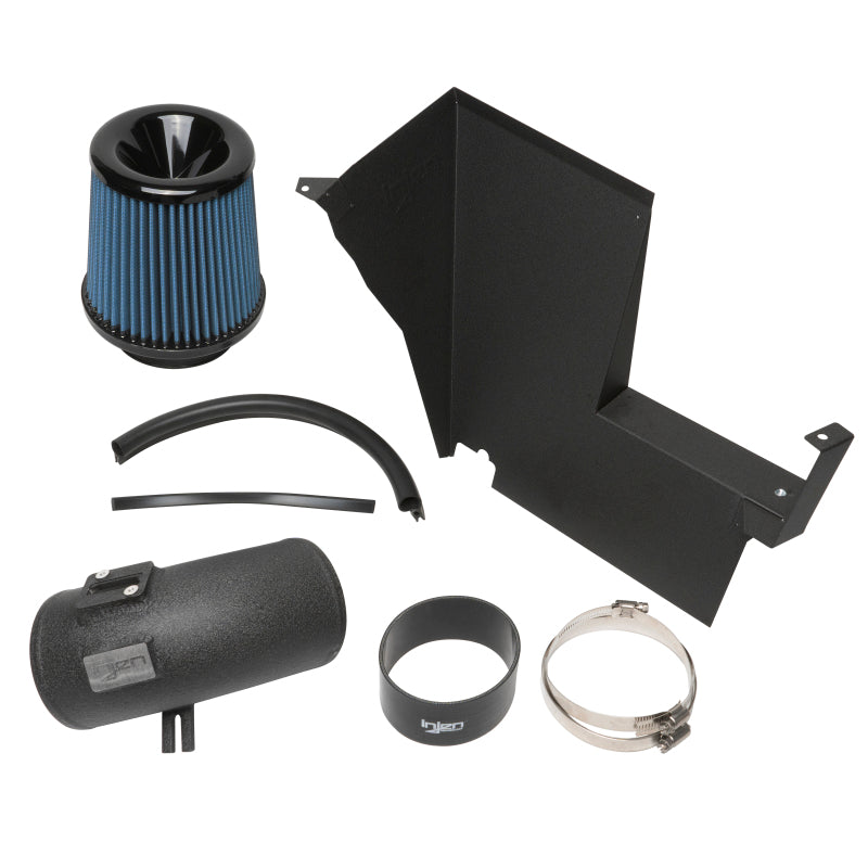 Injen 2020 BMW M340i SP Short Ram Air Intake System Wrinkle Black Finish (view 3)