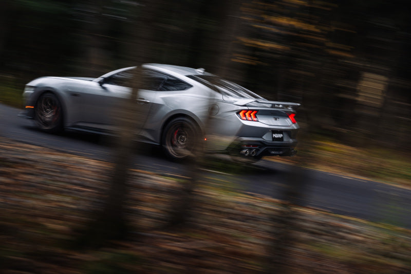 MBRP 2024+ Ford Mustang GT Armor Lite 3in Steet Profile Catback Exhaust - Stainless Steel Tips (view 3)