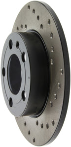 StopTech 00-06 Audi TT Left Rear Drilled Rotor (view 4)