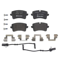 Brembo OE 12-18 Audi A6/A7/14-18 RS7/13-18 S6/S7/20-24 Porsche Macan Low-Met Brake Pad - Rear