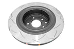 DBA 09+ Nissan 370Z Sport / Infiniti G37 Sport Rear Slotted 4000 Series Rotor (view 2)