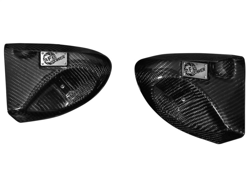 aFe Magnum FORCE Intake System Carbon Fiber Scoops BMW M5 (F10) 12-14 V8-4.4L (tt) Main image