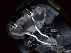AWE Tuning Track Edition Cat-Back Exhaust for BMW G8X M3/M4 - Diamond Black Tips
