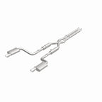 MagnaFlow 11-12 Dodge Charger SRT-8 Hemi Dual Split Rear Exit Stainless Cat-Back Performance Exhaust (view 6)